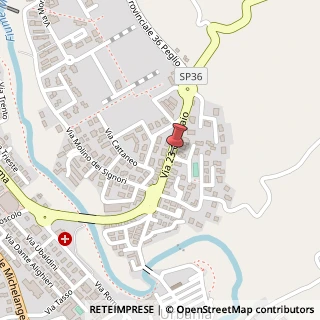 Mappa Via XXIII Gennaio, 61049 Urbania PU, Italia, 61049 Urbania, Pesaro e Urbino (Marche)