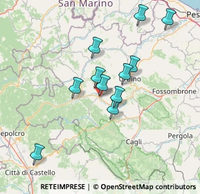 Mappa Via Gorizia, 61049 Urbania PU, Italia (12.99)