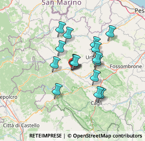 Mappa Via Papa Giovanni XXIII, 61049 Urbania PU, Italia (10.72063)