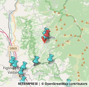 Mappa Via Niccolo Macchiavelli, 50066 Reggello FI, Italia (4.74154)