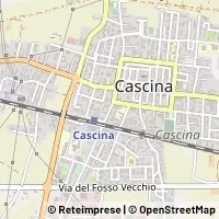 Hartă Cascina