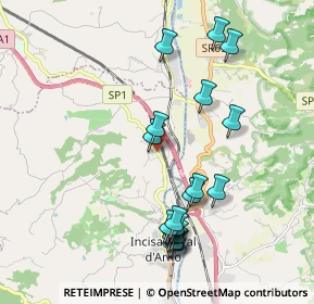 Mappa Via del Paretaio, 50064 Figline e Incisa Valdarno FI, Italia (2.121)