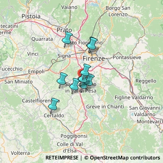 Mappa Via Gentilino, 50026 San Casciano in Val di Pesa FI, Italia (8.45727)