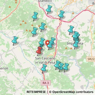 Mappa Via Gentilino, 50026 San Casciano in Val di Pesa FI, Italia (4.1075)