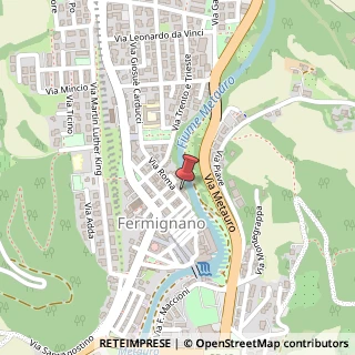 Mappa Via Roma, 16, 61033 Fermignano, Pesaro e Urbino (Marche)