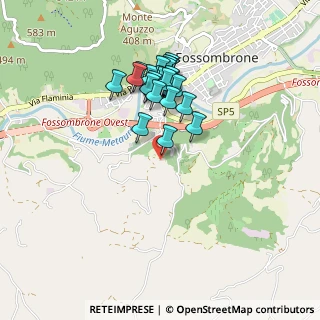 Mappa Localita' Montalto Tarugo da Cancellare, 61034 Fossombrone PU, Italia (0.816)