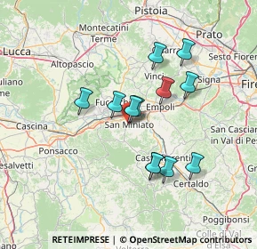 Mappa Via Giosuè Carducci, 56028 San Miniato PI, Italia (11.9725)