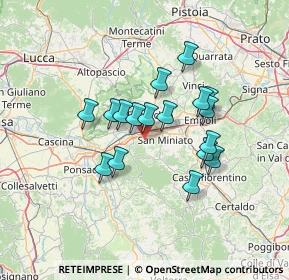 Mappa Via I Maggio, 56028 San Miniato PI, Italia (11.12471)