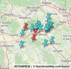 Mappa Via I Maggio, 56028 San Miniato PI, Italia (10.23333)