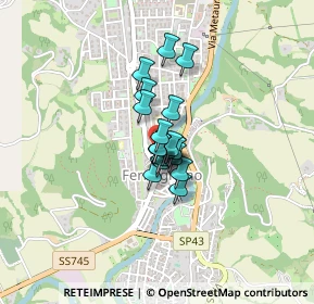 Mappa Via Vittorio Veneto, 61033 Fermignano PU, Italia (0.209)