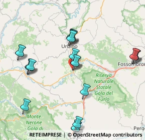 Mappa Via Vittorio Veneto, 61033 Fermignano PU, Italia (9.0815)