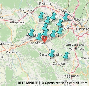 Mappa Via Senese Romana, 50053 Empoli FI, Italia (11.45857)