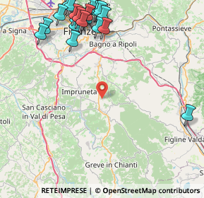 Mappa Via Petigliolo da Str., 50022 Greve in Chianti FI, Italia (11.783)