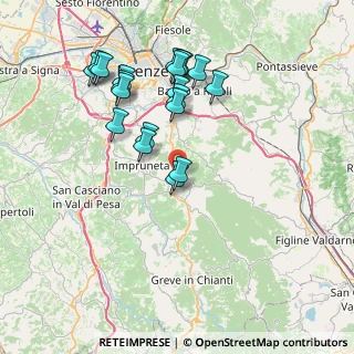 Mappa Via Petigliolo da Str., 50022 Greve in Chianti FI, Italia (7.7835)