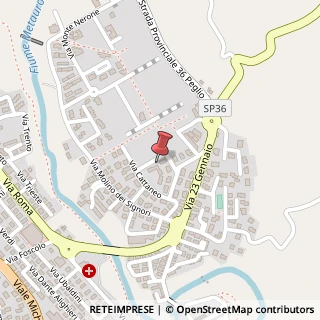 Mappa Via Maria Montessori, 19, 61049 Urbania, Pesaro e Urbino (Marche)