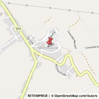 Mappa Via Rossini, 1, 61040 Mondavio, Pesaro e Urbino (Marche)
