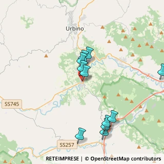 Mappa Via Nino Bixio, 61033 Fermignano PU, Italia (4.11455)