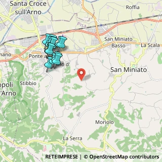 Mappa Via Francesco Sforza, 56028 San Miniato PI, Italia (2.10154)