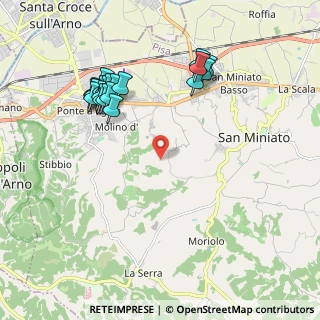 Mappa Via Francesco Sforza, 56028 San Miniato PI, Italia (2.195)