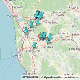 Mappa Via degli Artigiani, 56021 Cascina PI, Italia (13.8635)