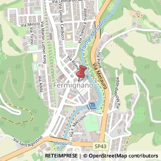 Mappa Via Guglielmo Marconi, 4, 61033 Fermignano, Pesaro e Urbino (Marche)