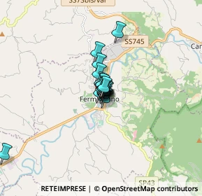 Mappa Via Giacomo Leopardi, 61033 Fermignano PU, Italia (0.828)