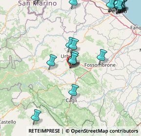 Mappa Via Giacomo Leopardi, 61033 Fermignano PU, Italia (21.663)