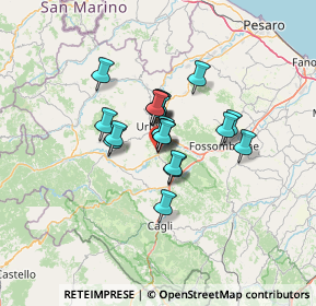 Mappa Via Giacomo Leopardi, 61033 Fermignano PU, Italia (8.59526)