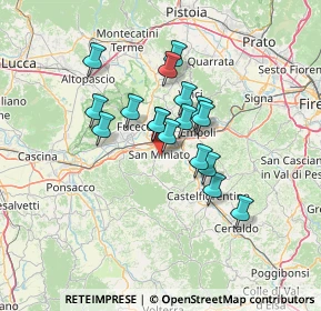 Mappa Via Gargozzi, 56028 San Miniato PI, Italia (10.40765)