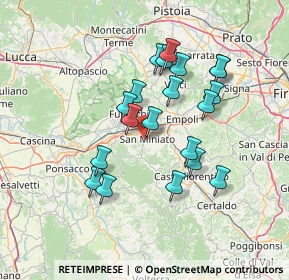 Mappa Via Roma, 56028 San Miniato PI, Italia (13.0635)
