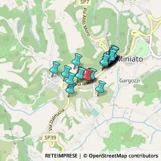 Mappa Via Roma, 56028 San Miniato PI, Italia (0.32414)