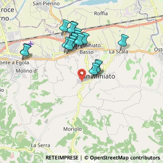 Mappa Via Catena, 56028 San Miniato PI, Italia (1.97944)