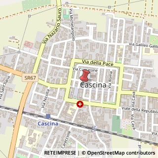 Mappa Corso Giacomo Matteotti, 96, 56021 Cascina, Pisa (Toscana)