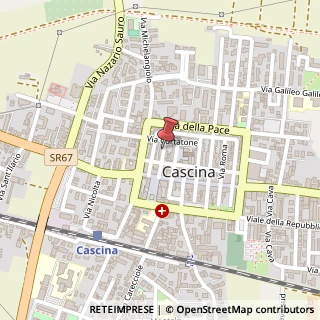 Mappa Via XX Settembre, 39, 56021 Cascina, Pisa (Toscana)