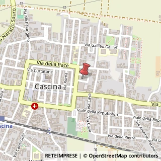 Mappa Via Ippolito Nievo, 23, 56021 Cascina, Pisa (Toscana)