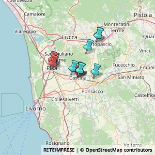 Mappa Via Palestro, 56021 Cascina PI, Italia (9.1125)