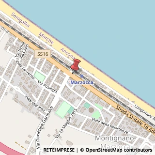 Mappa Strada Statale Adriatica Sud,  118, 60019 Senigallia, Ancona (Marche)
