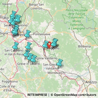 Mappa 50066 Reggello FI, Italia (20.2805)