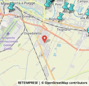 Mappa Via Stanislao Cannizzaro, 56121 Pisa PI, Italia (3.65647)