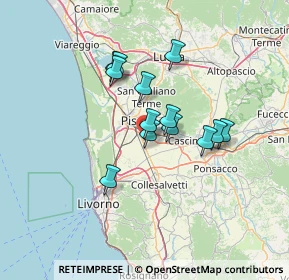 Mappa Via Stanislao Cannizzaro, 56121 Pisa PI, Italia (10.65692)