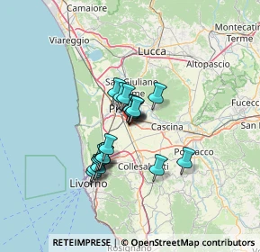 Mappa Via Stanislao Cannizzaro, 56121 Pisa PI, Italia (9.20158)