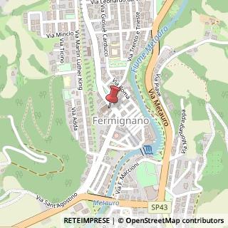 Mappa Viale Martiri della Libertà, 15, 61033 Fermignano, Pesaro e Urbino (Marche)