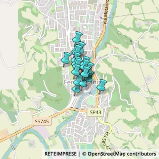 Mappa Via Giuseppe Mazzini, 61033 Fermignano PU, Italia (0.1805)