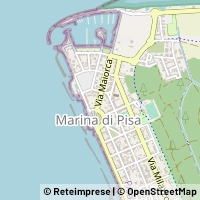 Mapa Pisa