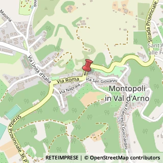 Mappa Via Vallelunga, 1, 56020 Montopoli in Val d'Arno, Pisa (Toscana)