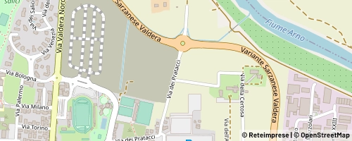Mappa Pontedera