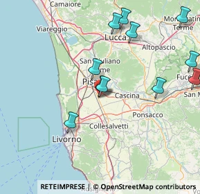 Mappa Via Annibale E. Breccia, 56121 Pisa PI, Italia (17.59909)