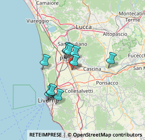 Mappa Via Annibale E. Breccia, 56121 Pisa PI, Italia (10.90364)