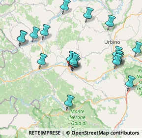 Mappa Via Insorti Ungheresi, 61049 Urbania PU, Italia (8.838)