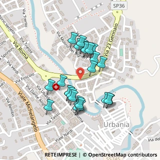 Mappa Via Insorti Ungheresi, 61049 Urbania PU, Italia (0.204)